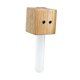 thumbnail image 4 of Jarrón Decorativo Tubo de Ensayo Florero Centro de Mesa Bud Macetero Miniatura Madera Vidrio Recomendable para Puerta Oficina Pared Refrigerador Conme, 4 of 7