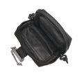 thumbnail image 2 of 100D Nylon cinturón cintura paquete bolsa impermeable Molle teléfono bolsa para senderismo (negro) Ehuebsd Para Estrenar, 2 of 3