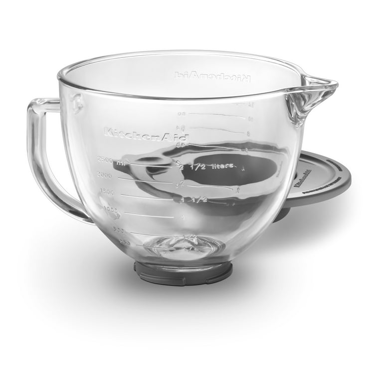 KitchenAid K5GBF 5-Quart Glass Mixing Bowl Frosted  - Best Buy