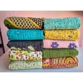 thumbnail image 3 of 1 PC Vintage Cover Ethnic Unique Rare Bed Mix Quilts Cotton Old Throw Wholesale Assorted Kantha Patches Lot Rally Tribal Handmade Quilt, 3 of 4