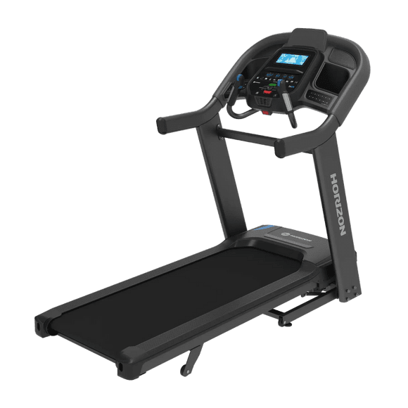 Horizon Fitness 7.4 AT Foldable Walking pad with Vue Mirror, treadmill for Home, Indoor Walking Running Machine for Home Office Gym and Home Workout Sessions.