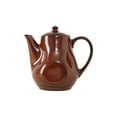 thumbnail image 2 of Tuxton GAR-101 Vitrified China Coffee & Tea Pot with Lid Red Rock - 17 oz - 1 Dozen, 2 of 3