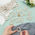 thumbnail image 2 of 1box 26pcs Chenille Letter Patches A-Z Iron On Letter Patches 5.5mm Pearl Rhinestone Letter Patches Self-Adhesive Clothing Patches for Bachelorette Party Wedding Clothing DIY Craft Hat Bags, 2 of 7
