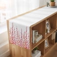 thumbnail image 6 of Table Runners 48 Inches Long Dress Scarves, Red Farmhouse Kitchen/Dining Table Runner, Short Coffee Tablerunners, Polka Dots Watercolor Abstract Art 13x48 Inch, 6 of 9