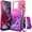 Pink Purple, variant on NGB SUPREMACY For moto g POWER 2025 / moto g POWER 2026 Phone Case Wrist Strap Lanyard Shiny Sparkly Glitter Motorola g POWER 2025/g POWER 2026 Case Cover