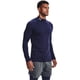 thumbnail image 1 of Camiseta Under Armour para Hombre ColdGear Armour Ajustada con Cuello Simulado Azul Marino M, 1 of 1