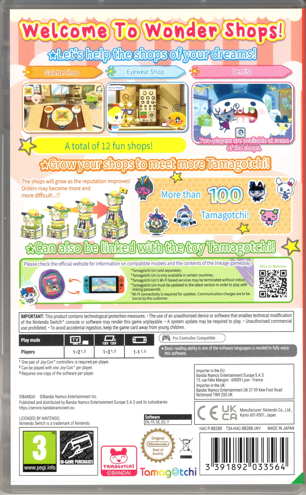Tamagotchi Plaza for Nintendo Switch™