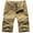 Men's Khaki Summer Cargo Shorts _ A, variant on HOOMEUMY Men's Summer Cargo Shorts Loose Fit Straight Work Multi-Pockets Bermuda Shorts Khaki Green Blue Gray Beige Green 10