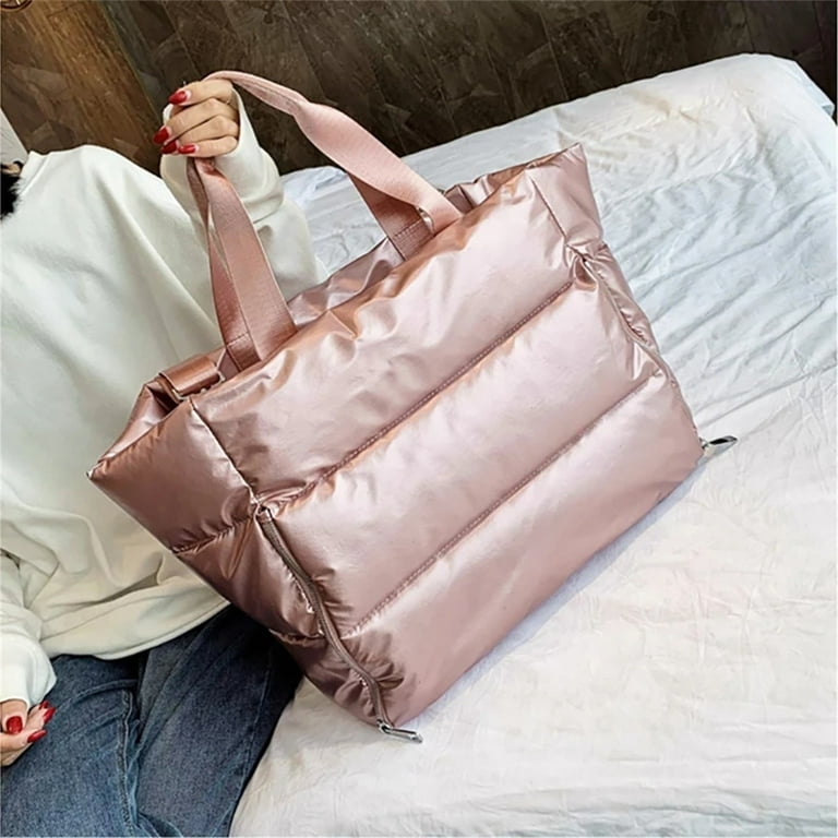 Yoga Mat Storage Bags For Women Fitness Sports Training Travel Handbag Dry  Wet Separation Waterproof Gym Bag-Pink