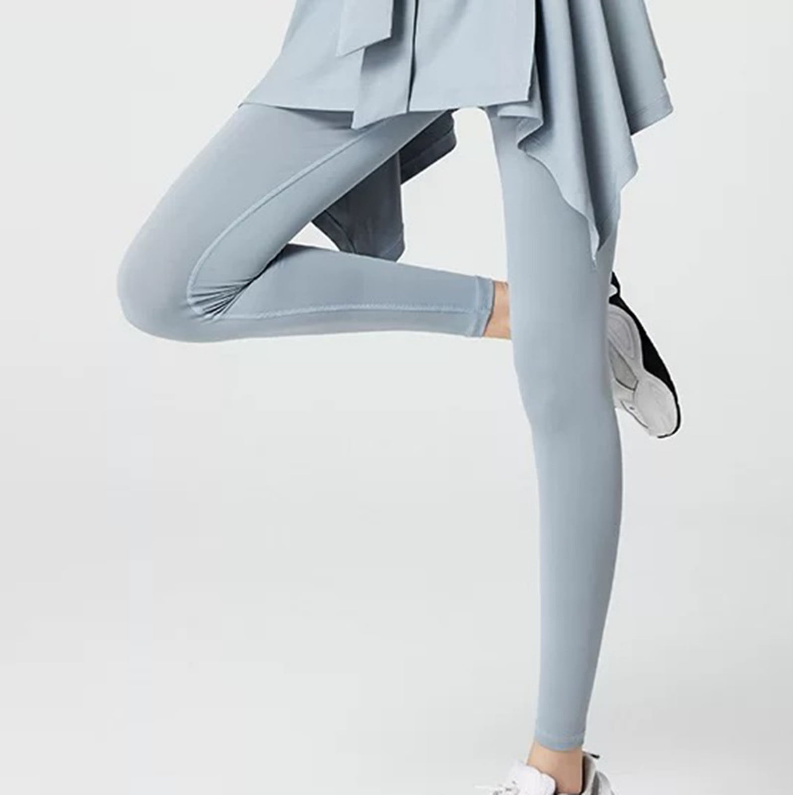 Women's Plus Size Skirted Leggings Royal Blue 2x - White Mark : Target