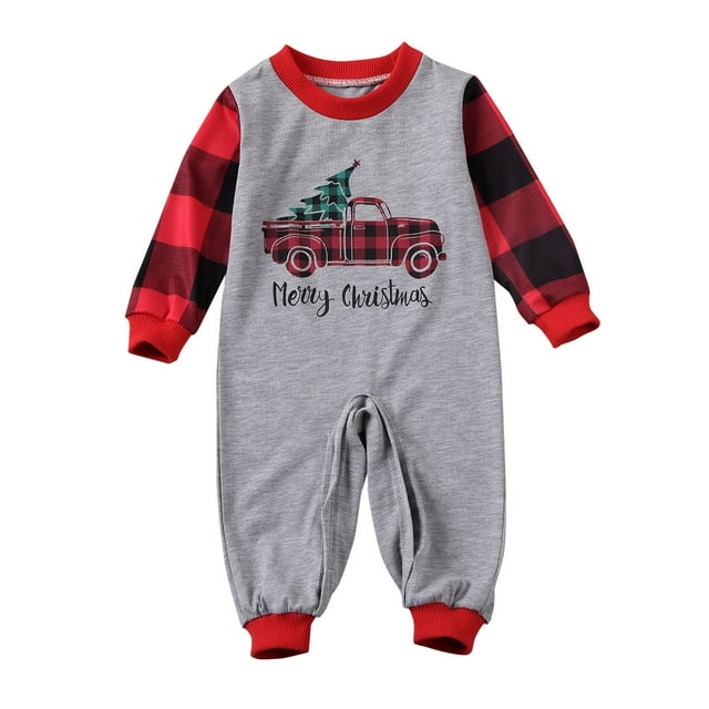 Xmas Family Matching Adult Kids Christmas Pyjamas Xmas Nightwear Pajamas Set