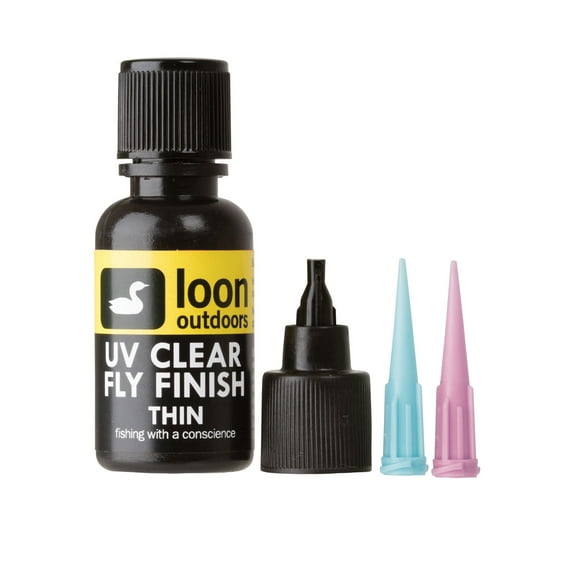 Loon Outdoors UV Clear Finish Fly Tying for Fly Heads and Bodies - All Types