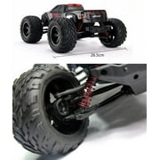FMT 1/12 IPX4 Scale Electric RC Car Offroad 2.4Ghz 2WD High Speed 33+MPH Remote Controlled Car Truck (Color: Red)