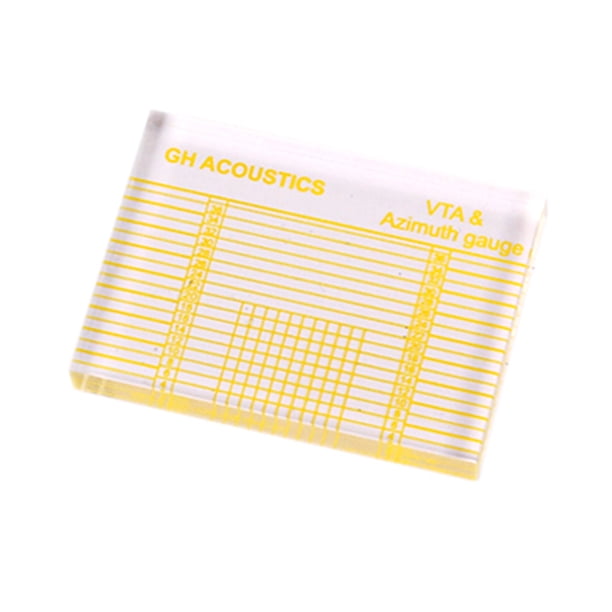 Greeniant Regla ajustable, accesorio de alineación de fonógrafo, herramientas de medición, suministros para tocadiscos, transportador de contraste, Accesorios para instrumentos musicales Greeniant OD023571-00