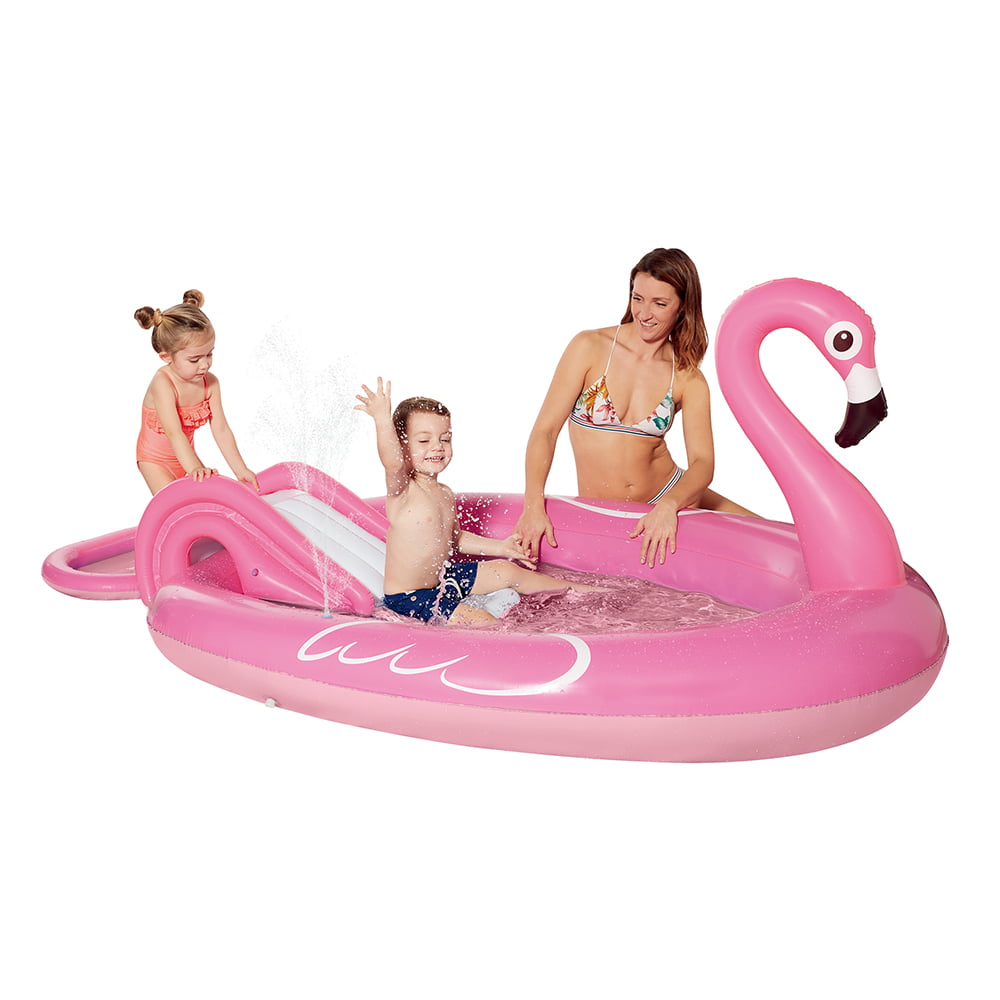 Details about   Adults Floats Swimming Ring Inflatable Woodpecker Ride-on Air Lounger Mattress 