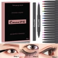 thumbnail image 2 of 2 In 1 Colorful Eyeliner Pencil Magnetic Eyeliner Eyelash Extension Easy To Wear Eye Makeup Long Lasting, Style 01, 2 of 3