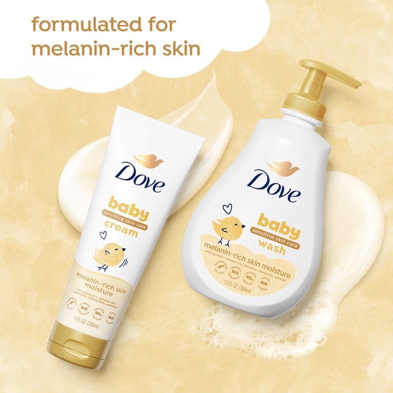Baby Dove Melanin-Rich Skin Nourishment Cream, 8 fl oz photo 3