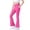 BI09_Hot Pink, variant on Resicozy Girls Leggings Flare Pants Cross High Waisted Yoga Pants for Kids Youth Full Length Bell Bottoms Legging with Pockets 4-16 Years Dark Purple 110