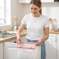 thumbnail image 4 of Over The Cabinet Door Organizer | Kitchen Cabinet Door Storage | Kitchen Organizer and Storage | Beige 7X6X6 In, 1 Pack, 4 of 6
