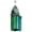 Large Teal; Green, variant on In the Breeze 9209 — Blue & Green Hex Tealight Lantern — Moroccan-Style Boho Chic Tealight Glass and Metal Tabletop Lantern