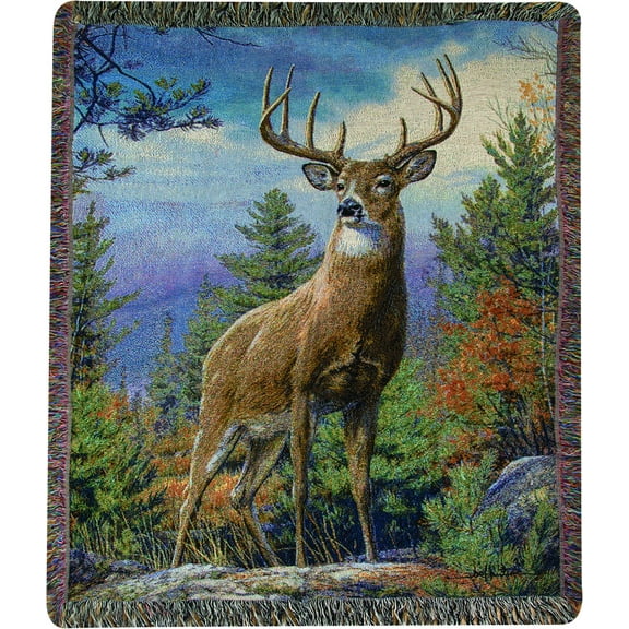 Manual Tapestry Throw, Standing Proud, 50 x 60"