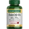 Nature's Bounty Omega 3 Fish Oil 1200 mg + D3 Softgels for Heart & Immune Health, 90 ct