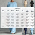thumbnail image 3 of hoksml Women's 2 Piece Linen Set, Loose Batwing Sleeve Top and Wide Leg Pants for Casual Wear, 3 of 5