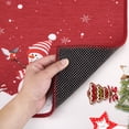 thumbnail image 3 of Red Snowman Printed Door Mat, Indoor Washable Non-Slip Area Rug Durable Doormat, 3 of 8