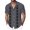 Dark Gray, variant on Oalirro Men's Silky Smooth Short Sleeve Button-Up Shirt for Special Nights