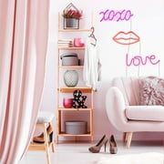 Atomi Neon LED Wall Art Love - Pink