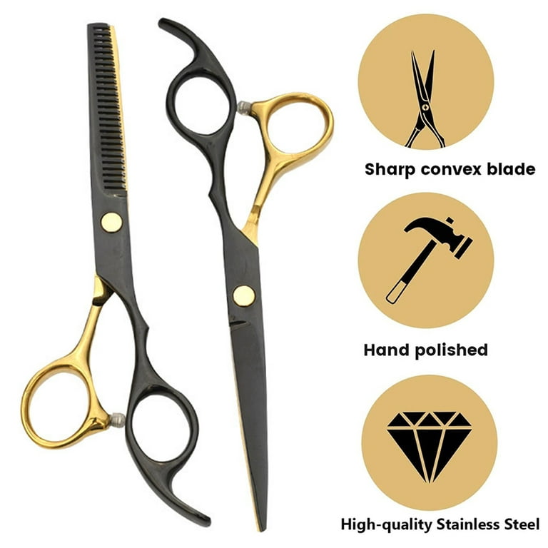Hairdresser Scissors Professional Haircuts Tempered Stainless BRAND NEW SET  of 3