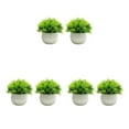 thumbnail image 1 of Injueey 2x Pot Bonsai Ornamento Versátil Compañero de decoración para el hogar Amplia aplicación Hierbas de imitación para decoración Type1 NO1, 1 of 6