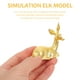 thumbnail image 2 of Adorno de modelo de alce de simulación, decoración de escritorio Adorable, 2 uds., 2 of 7