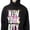 Black, variant on New York Paint Splash Hoodie Sweatshirt NY Splatter Black Turquoise Pink Purp...