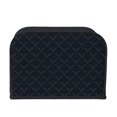 thumbnail image 2 of Zufioo Black Fish scales Universal Four Slice Toaster Cover,Quilted Toaster Appliance Dust-proof Cover For Kitchen Small Appliance(Cover only), 2 of 7