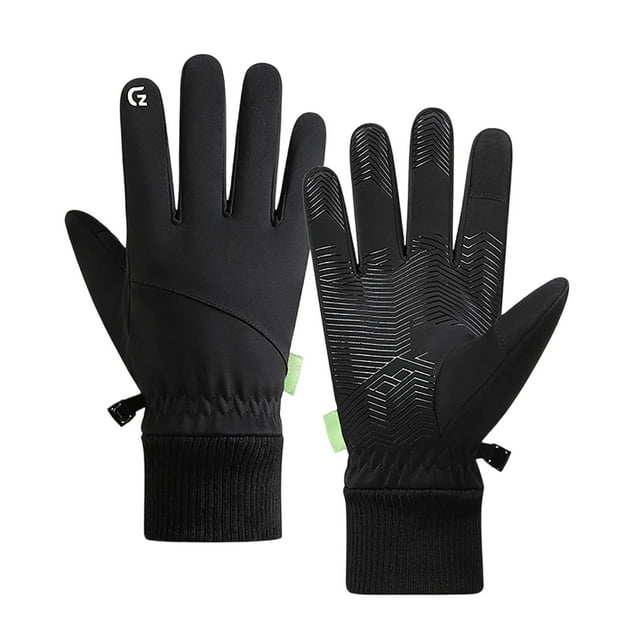 TIELUTT Weiatas Winter Warm For Touchscreen Cold Weather For Cycling Driving Hiking Running Working Table Gloves Rubber Gloves Tattooing Ribber Gloves Dish Gloves with Scrubbers Medium Salon Gloves S