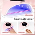 thumbnail image 3 of JODSONE 48W UV LED Nail Lamp, 24 Beads Nail Dryer with Auto Sensor & 4 Timers for Gel Polish, 3 of 8