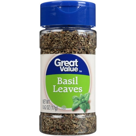 Great Value Basil Leaves, .62 oz