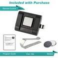 thumbnail image 4 of for Stanley 1050 Gate Garage Door Remote 310MHz 10 DIP Linear 105015 MCS105015, 4 of 4