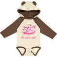 thumbnail image 3 of Inktastic Cute Like My Great Aunt Girls Long Sleeve Baby Bodysuit, 3 of 5
