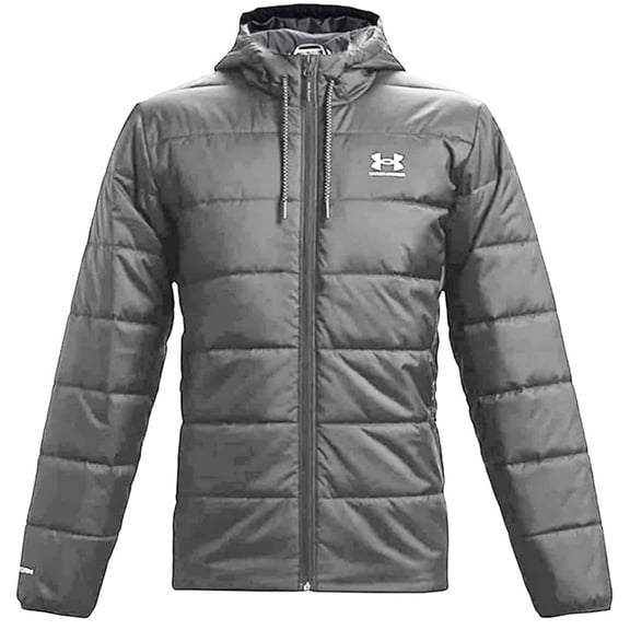 Under Armour Men's Grey Insulate Reflect Hooded Jacket - XXL