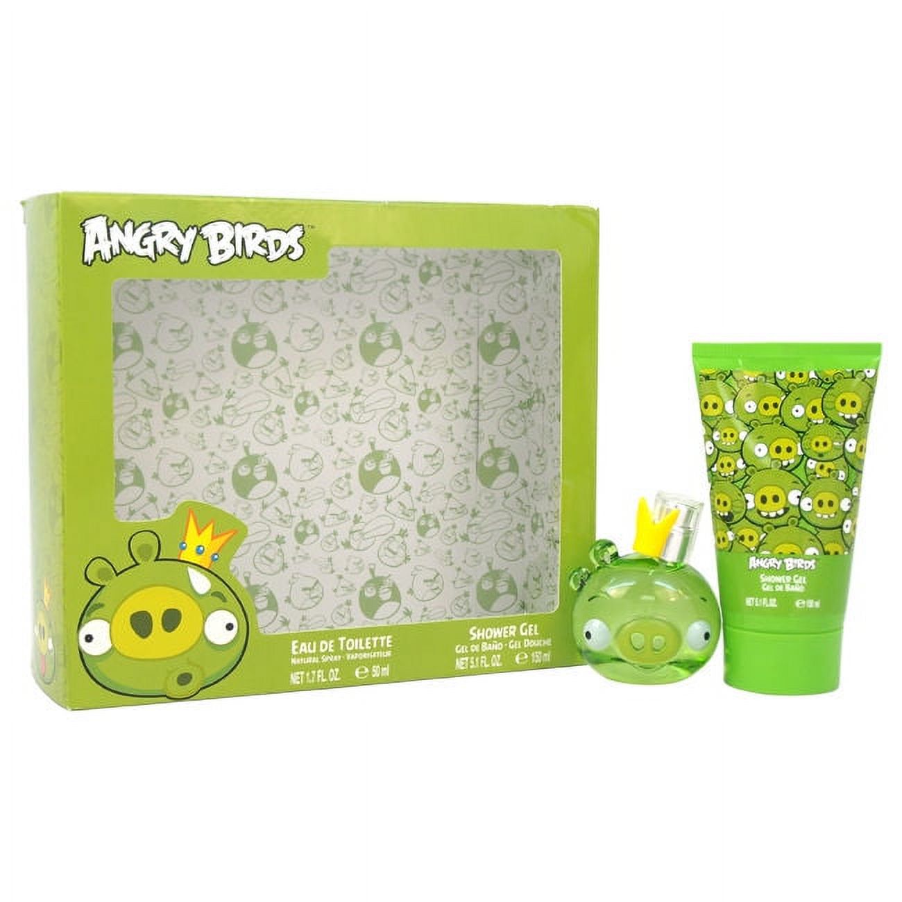 Angry Birds - King Pig by Angry Birds for Women - 2 Pc Gift Set 1.7oz EDT Spray, 5.1oz Shower Gel - image 2 of 2
