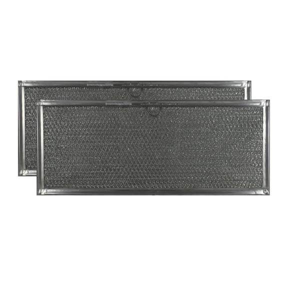 Air Filter Factory Replacement for WP71002111 Whirlpool Aluminum Grease Filter 2-Pack