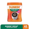 thumbnail image 4 of Dunkin' Donuts Decaffeinated Ground Coffee, Medium Roast (45 oz.), 4 of 6