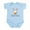 Sky Blue, variant on CafePress - Some Bunny In Colorado Loves Me Infant Bodysuit - Baby Light Bodysuit, Size Newborn - 24 Months