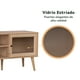 thumbnail image 5 of Mueble para TV Top Living con Estantes y Puertas de Vidrio Café, 5 of 7