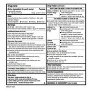 Equate Nasal Allergy Spray, 24 Hour Relief, Non-Drowsy, 60 Sprays, 10.8 ml