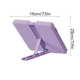 thumbnail image 3 of Hard Pencil Box, Pencil Case with Compartments,Equipped with A Pencil Sharpener, Large Capacity Multifunctional Flat Stationery Storage Supplies Purple, 3 of 6