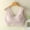 Pink, variant on Women's Lace Wireless Bras Comfort Soft Full Coverage Bralettes No Underwire Tshirt Everyday Sleep Bra