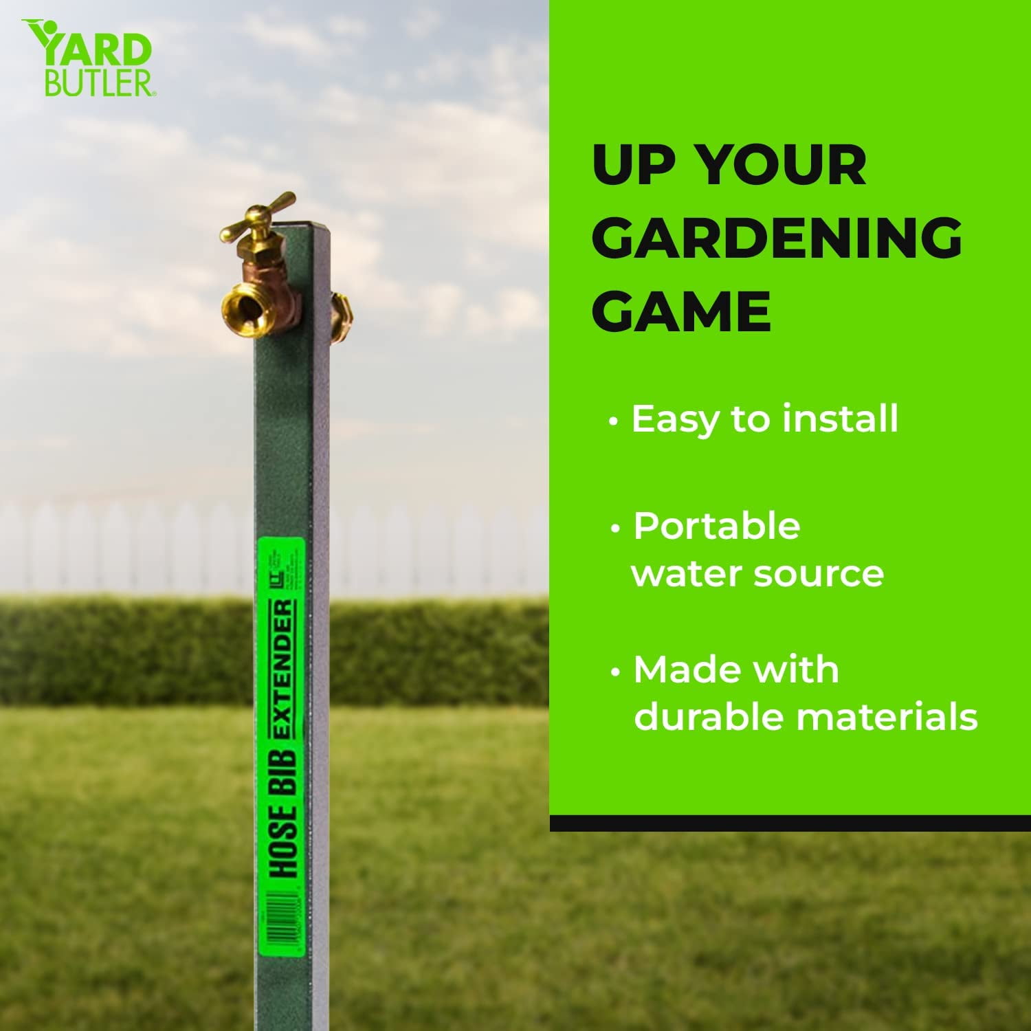 Buy Yard Butler Hose Bib Extender outdoor faucet extender and remote